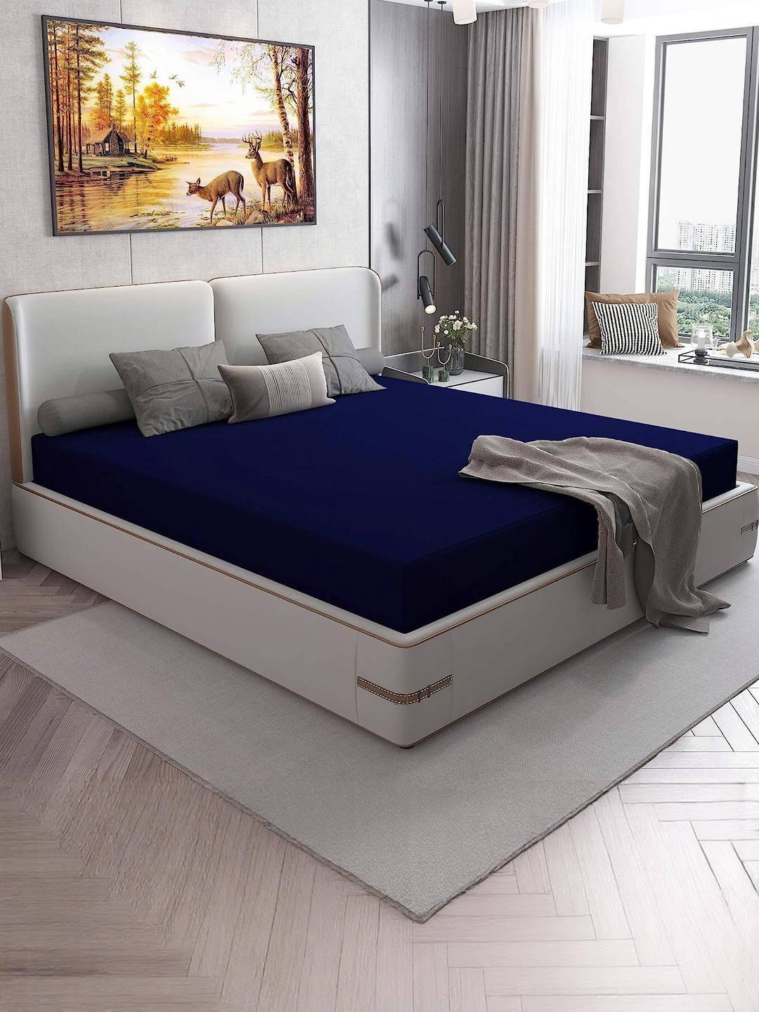 AGS ACTIVE Blue Breathable Mattress Protector