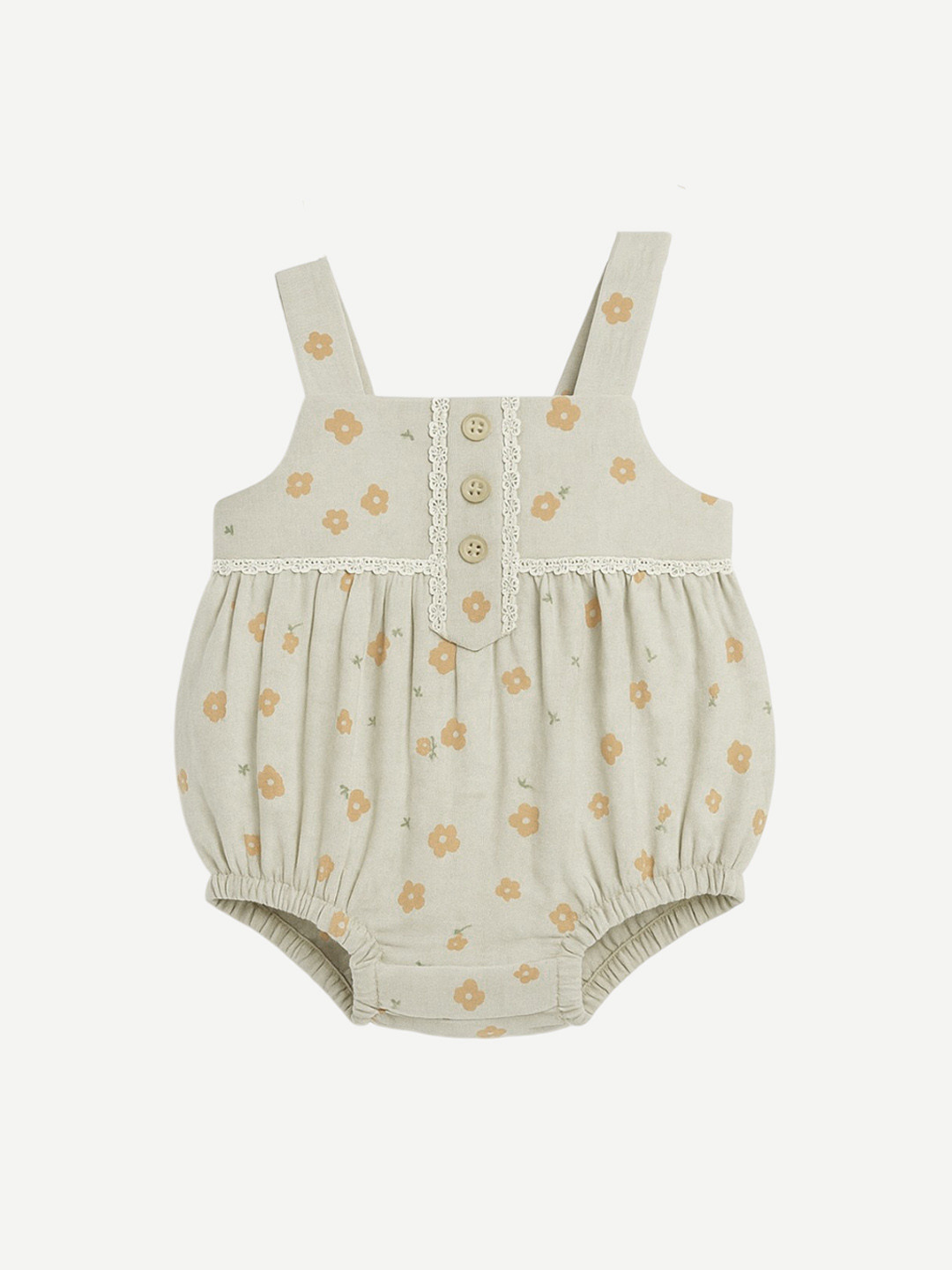 EARTHY TWEENS Infants Blossom Printed Bodysuit