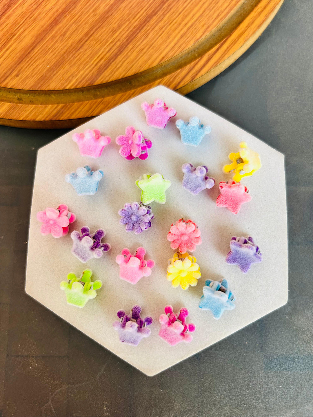 Radhya Accessories Women Claw Clip Pack of 20