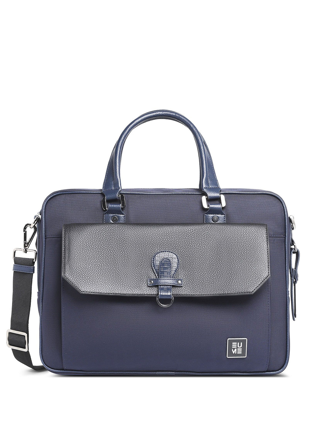 EUME Unisex Solid Up to 16 inch Detachable Sling Strap Laptop Bag
