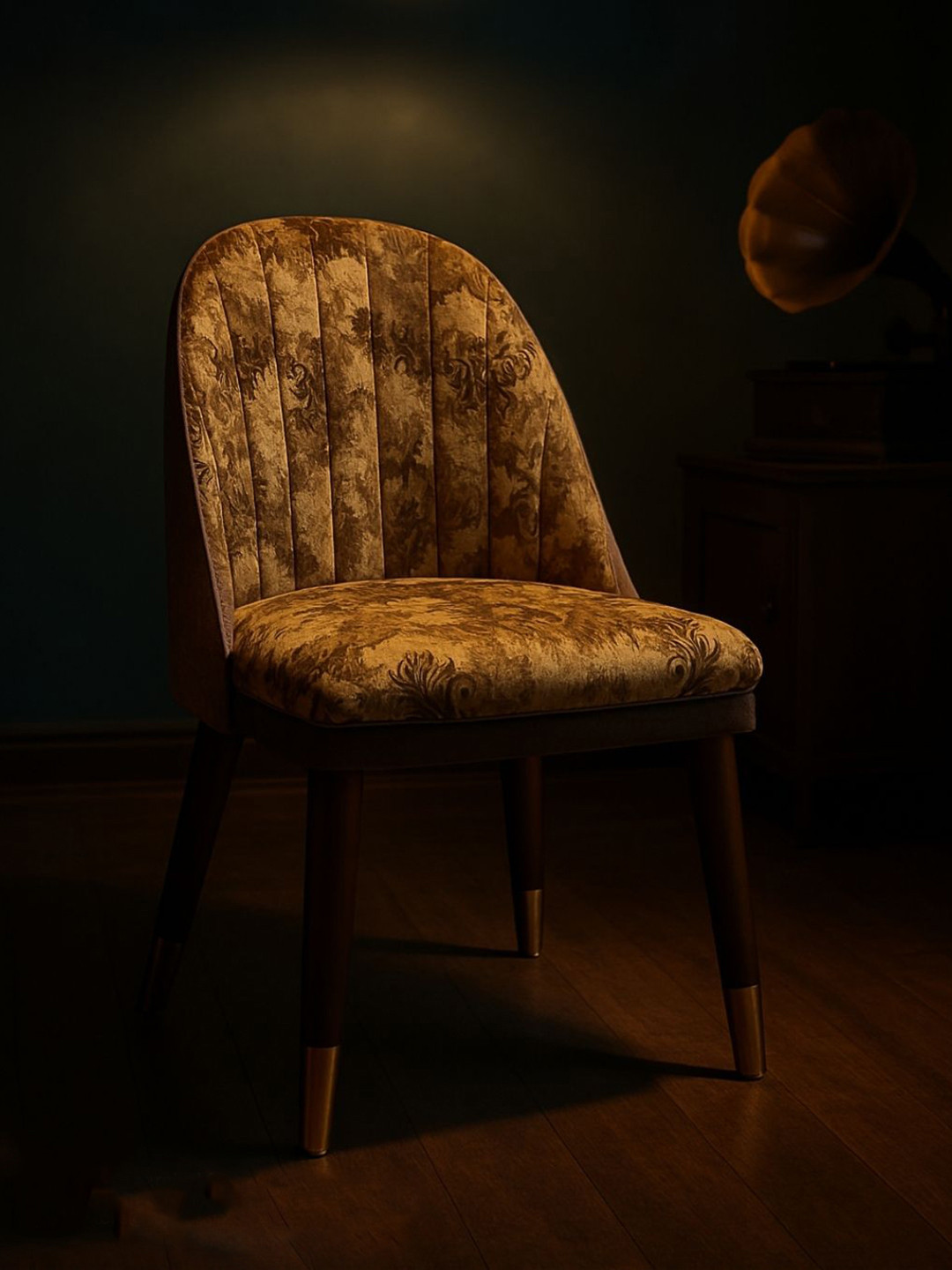 Sujan Carnival Funiture Brown Wooden Dining Chair