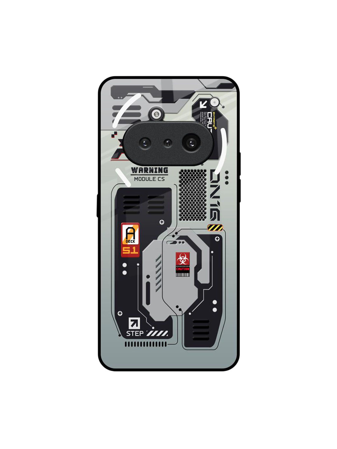 QRIOH Typography Printed Nothing Phone 3a Back Case Mobile Accessories