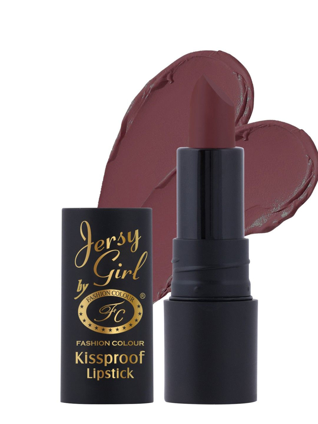 Fashion Colour Jersy Girl Kiss Proof Waterproof Matte Lipstick - Ladies Night - 59