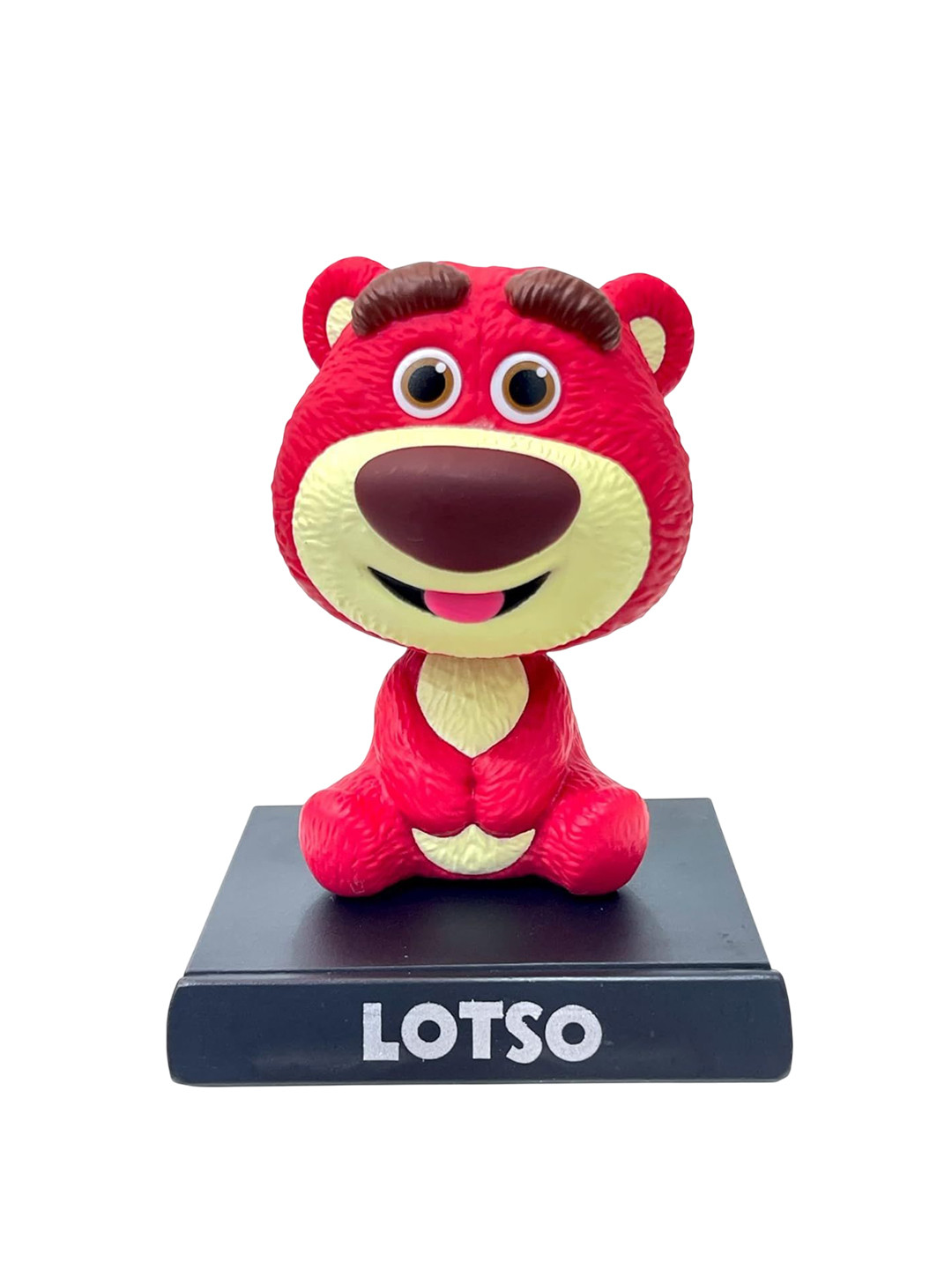 AUGEN Red & Yellow Lotso Figure Bobblehead Showpieces