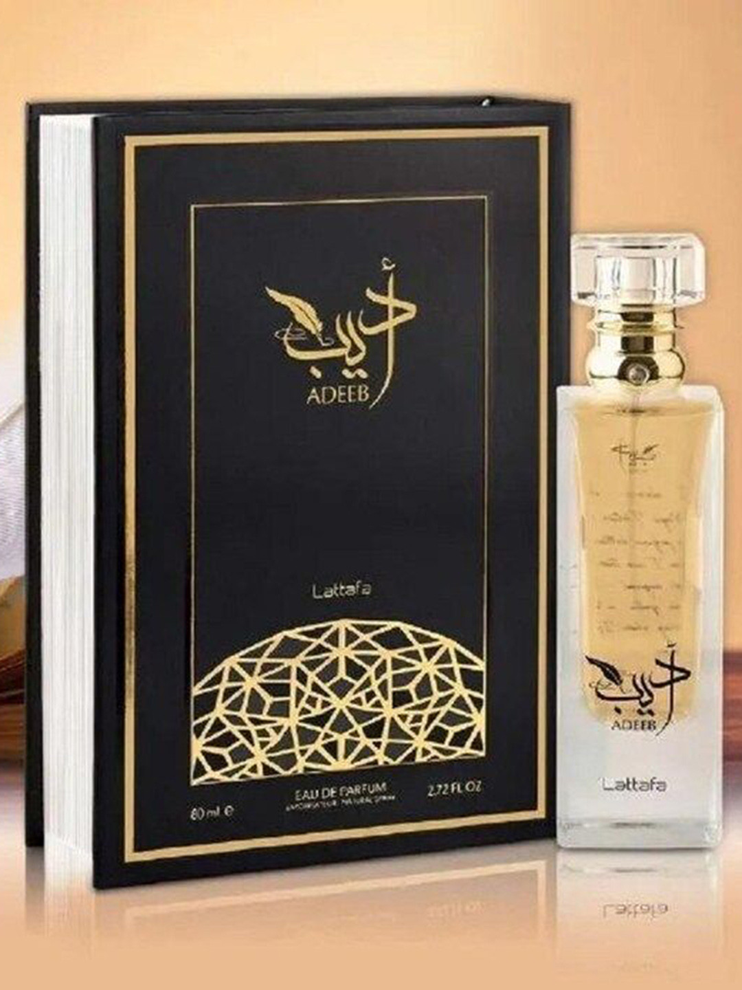 Lattafa Adeeb Long Lasting Eau De Parfum - 80 ml