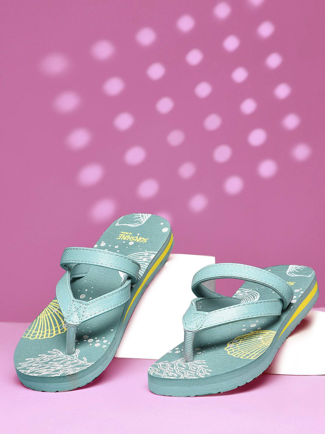 Bata Women Printed Open Toe Flats