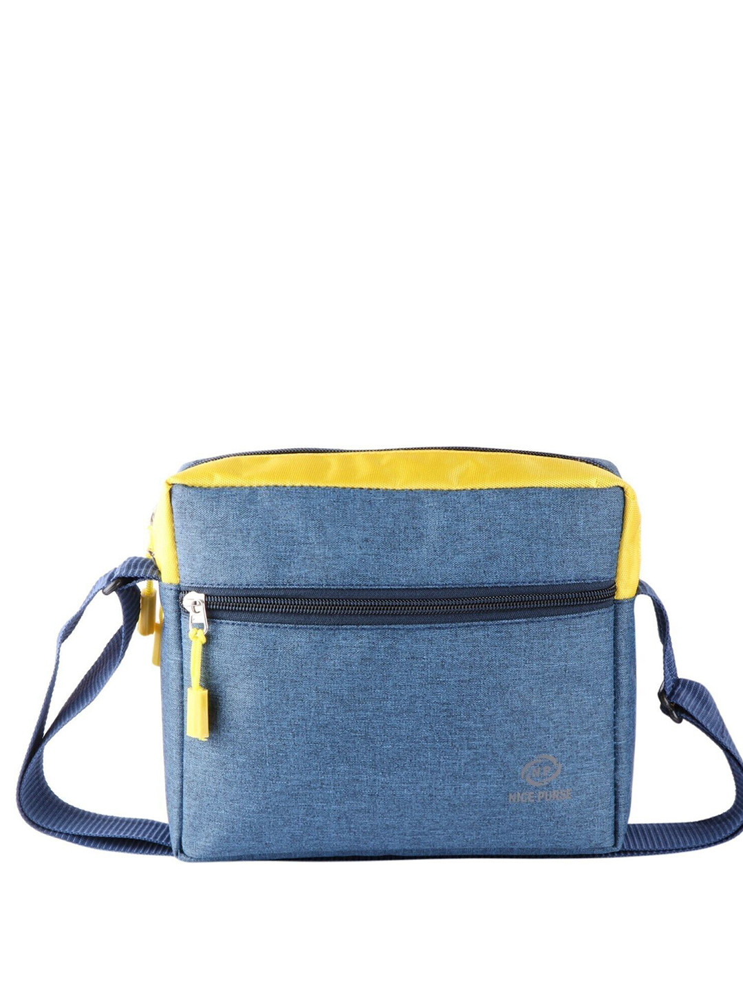 NICE PURSE Colourblocked Oversized Shopper Quilted Messenger Bag