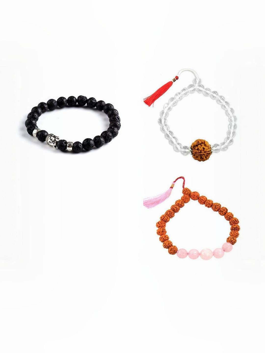 Divine souvenirs Unisex Set Of 4 Artificial Bracelets