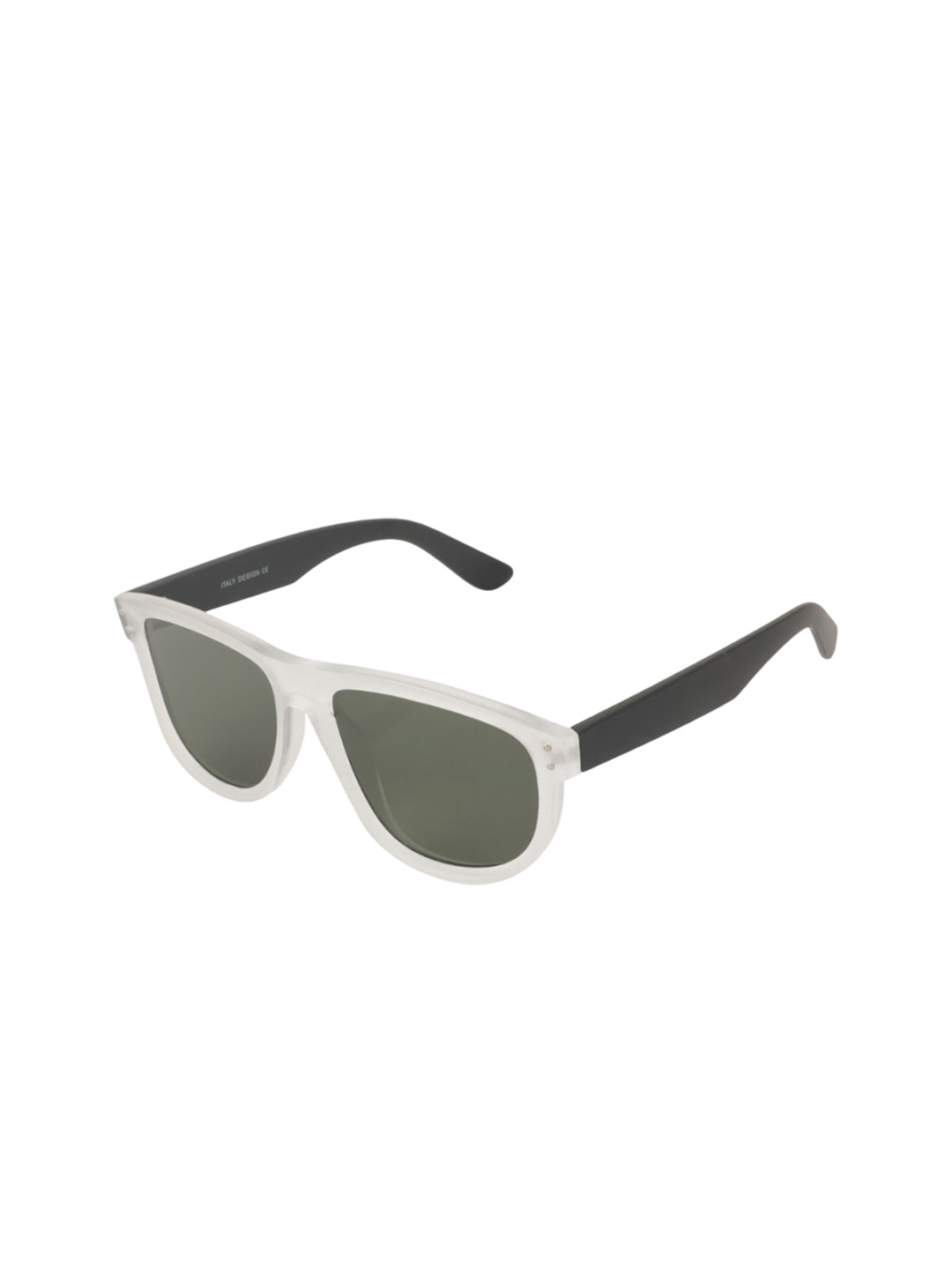 BAYBERRY Unisex UV Protected Square Sunglasses DGN 1161 WHITE