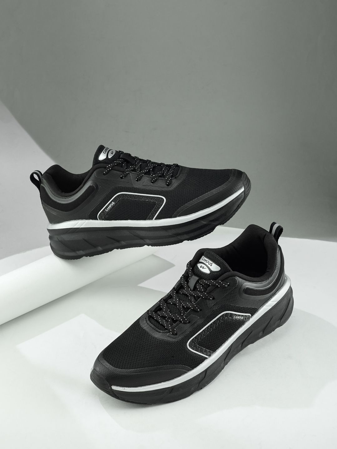 Campus HUMBER RUNNING SHOES Men Mesh Running Non-Marking Shoes