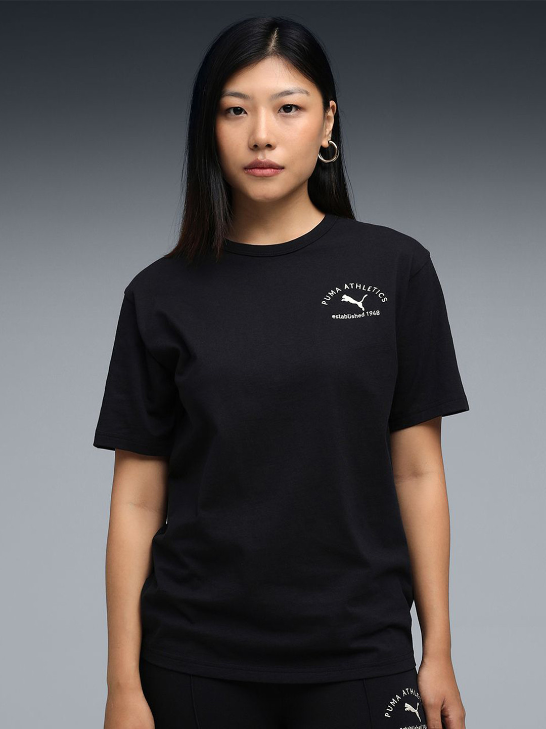 Puma Class Relaxed-Fit Cotton T-shirt