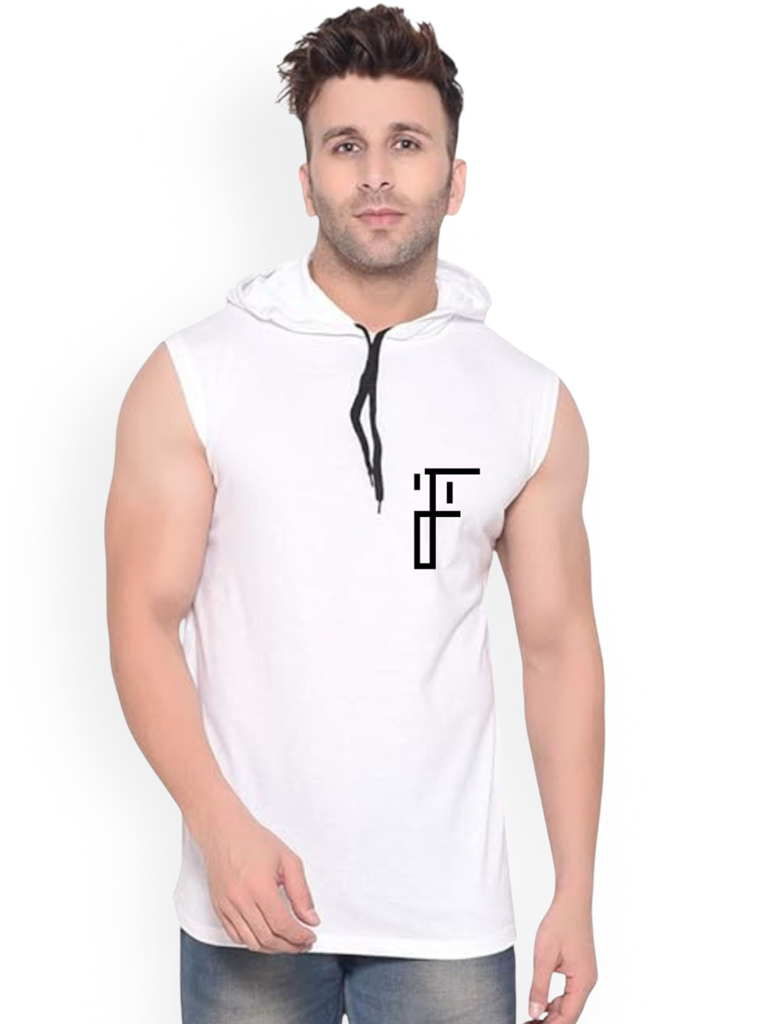 Fashnobic Aloha Beach Back Printed Hooded Gym Vest FB-106_W_Back_pt-166