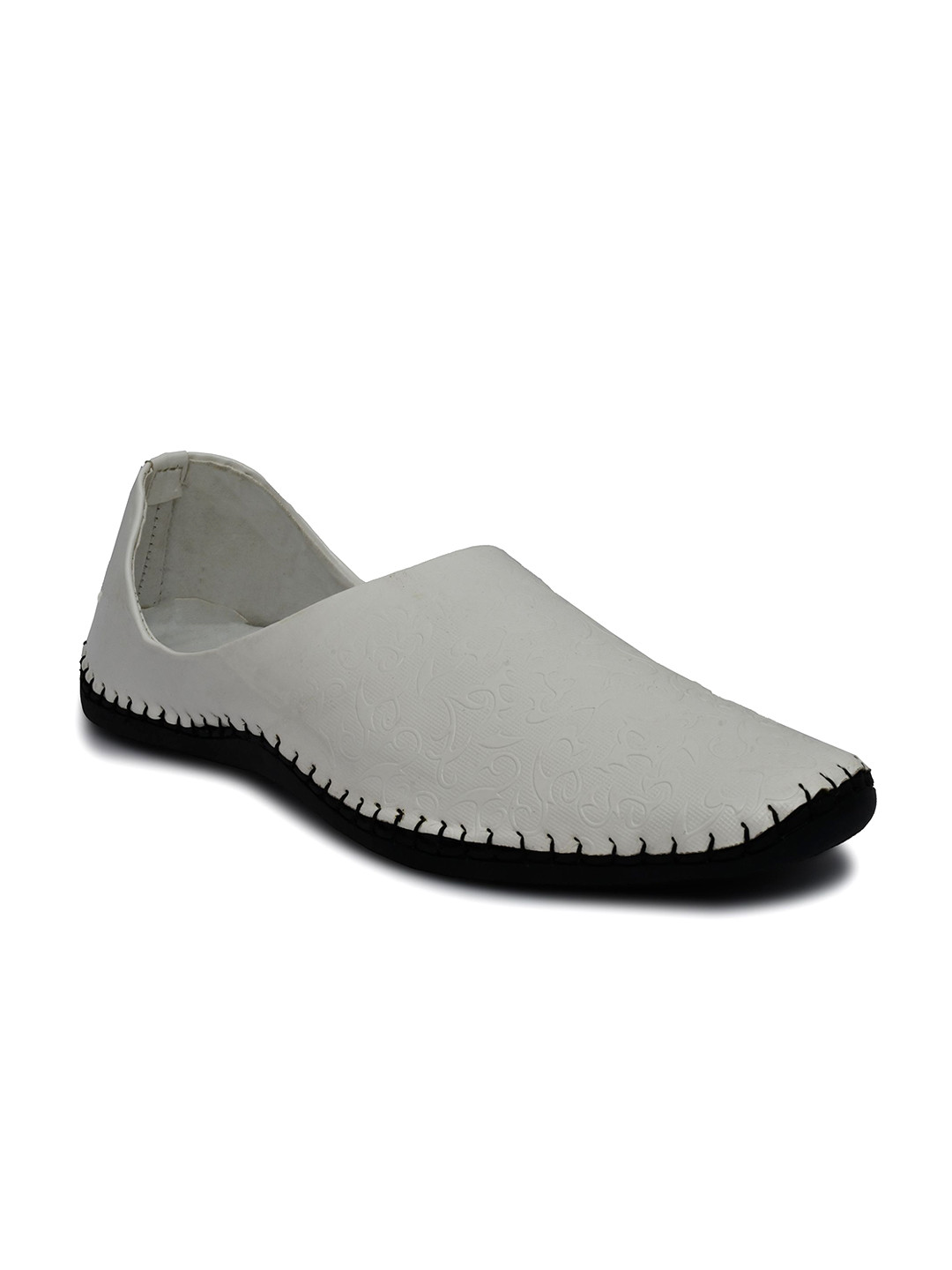 Arics Men Textured Patent Leather Everyday Trekking Shoes