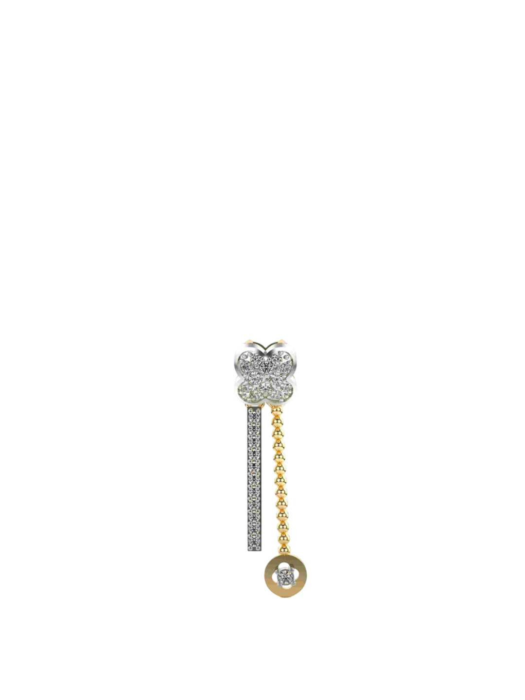 VALANOVA 18K Yellow Gold 0.20 Ct Lab Grown Diamond Pendant
