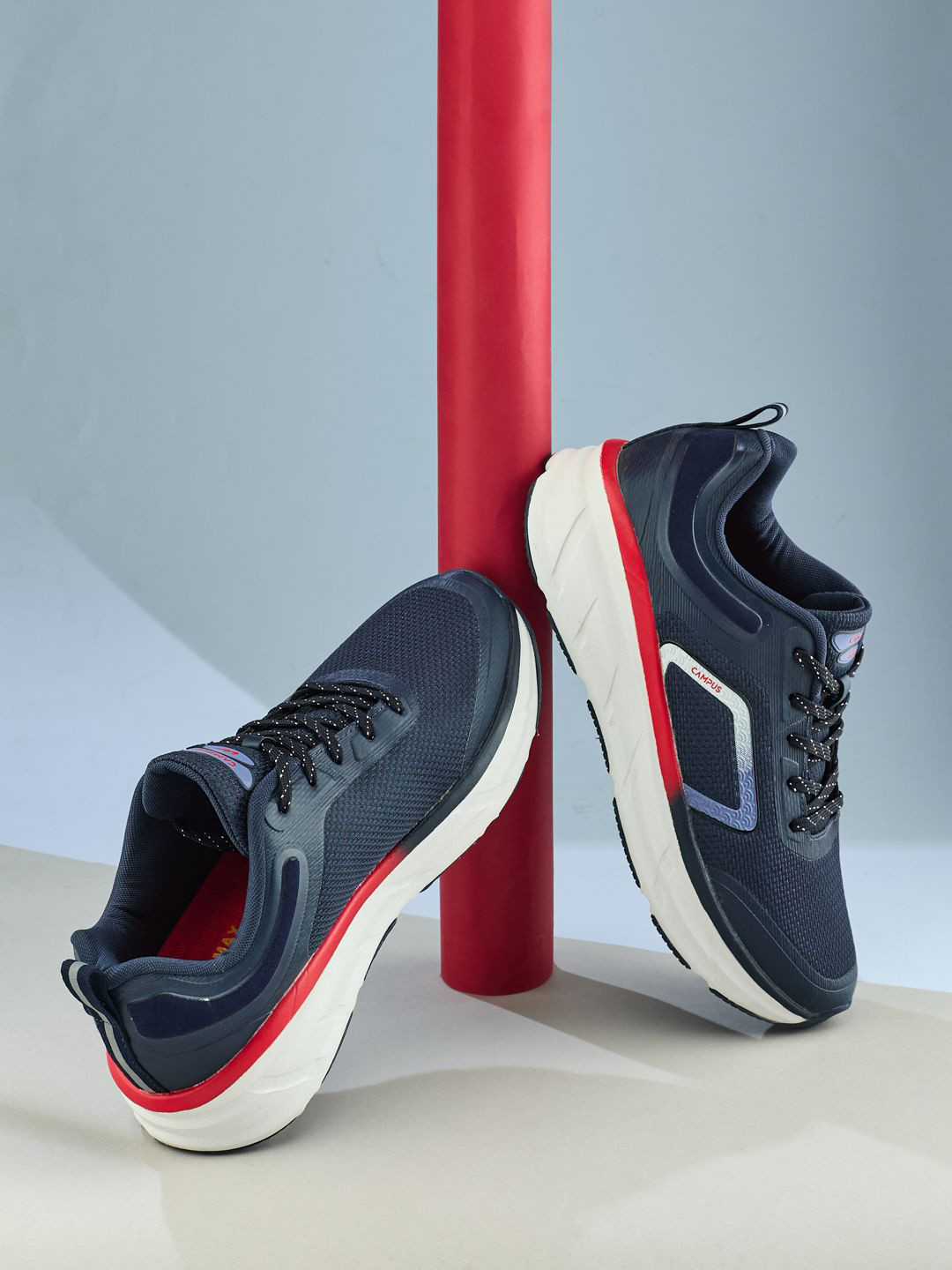 Campus Men HUMBER Mesh Running Non-Marking Sports Shoes