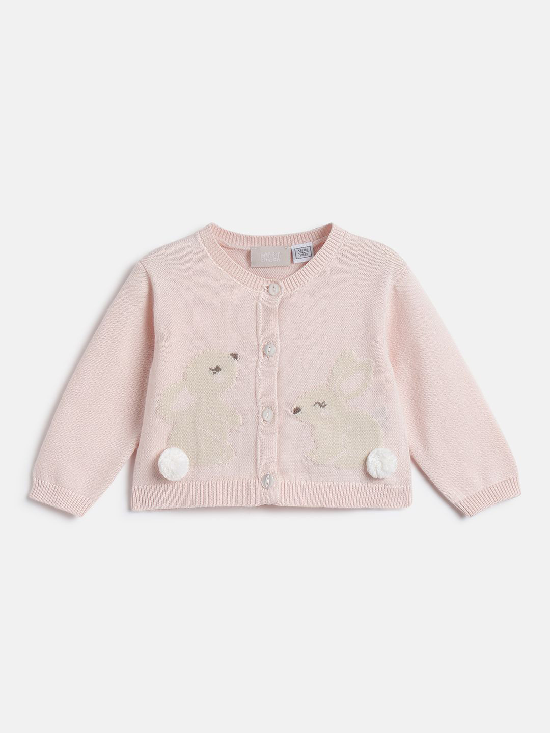 Chicco Girls Cardigan with Applique Detail