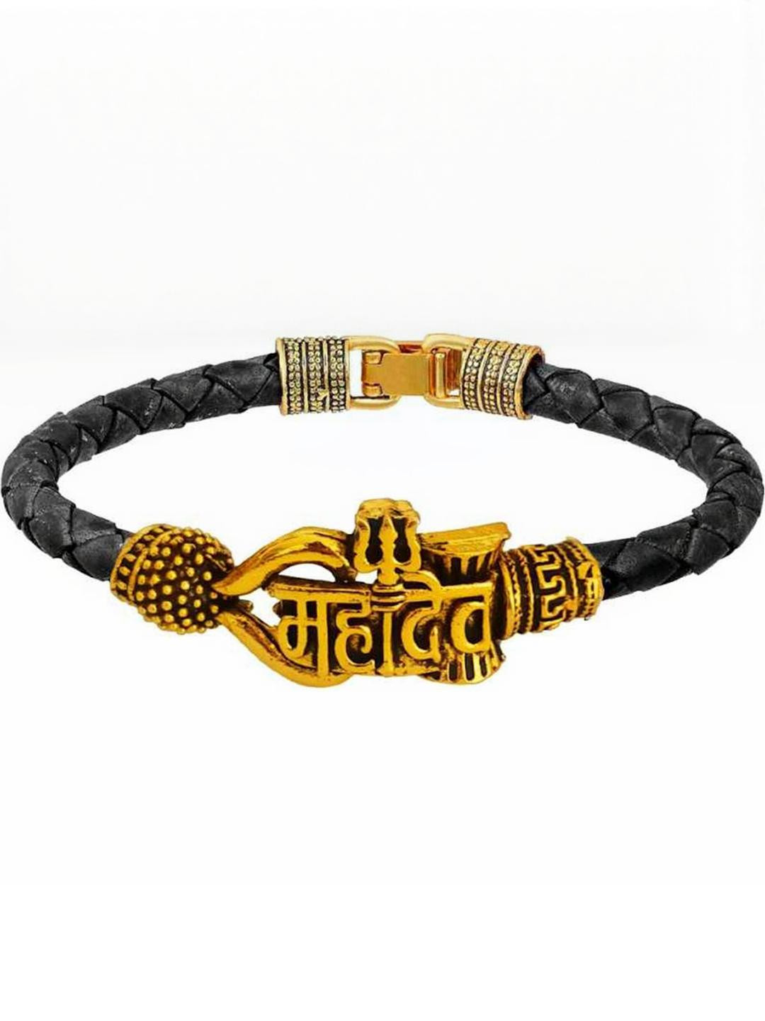 Divine souvenirs Unisex Mahadev Wraparound Bracelet