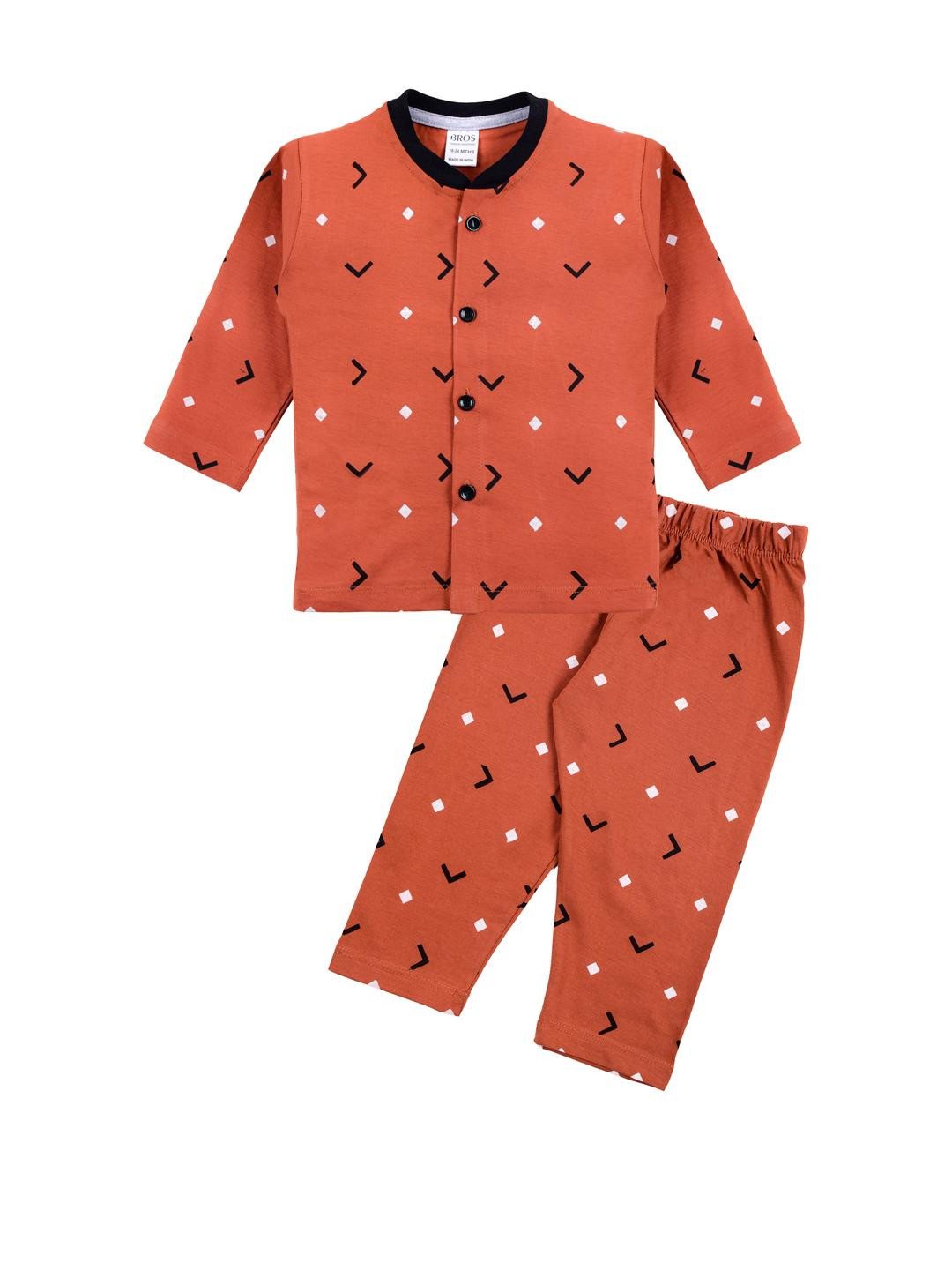 3BROS Kids-Unisex Pure Cotton Clothing Set