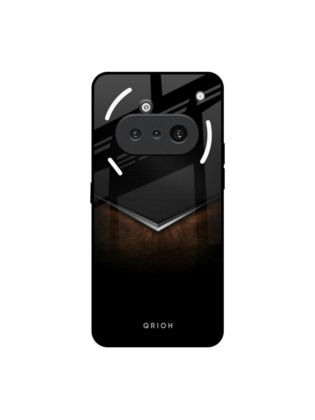 QRIOH Geometric Printed Nothing Phone 3a Back Case Mobile Accessories