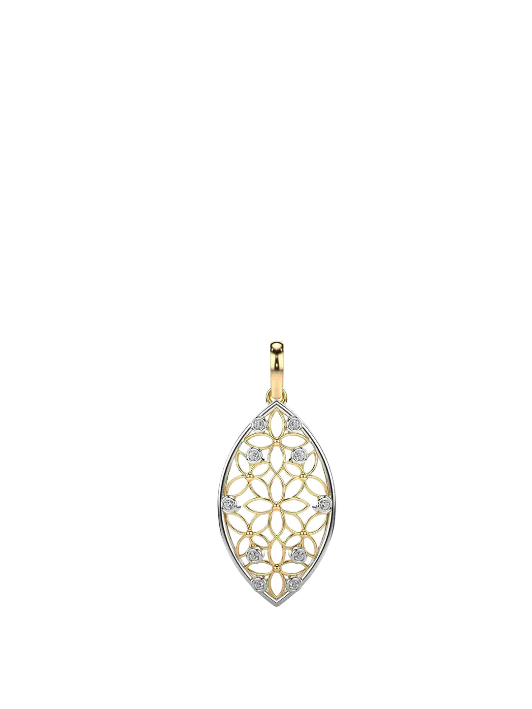 VALANOVA 14K Rose Gold 0.38 Ct Lab Grown Diamond Pendant