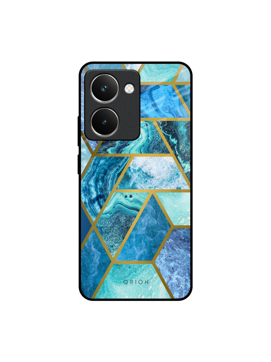 QRIOH Abstract Printed Realme P3 Ultra 5G Back Case Mobile Accessories
