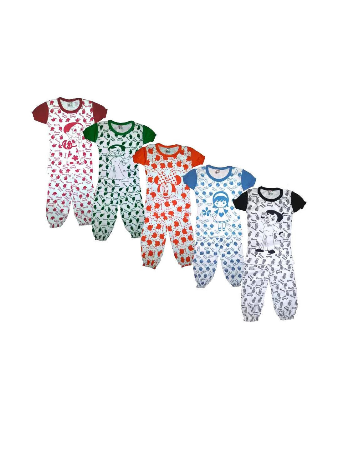 Fly Step Girls Pure Cotton Clothing Set