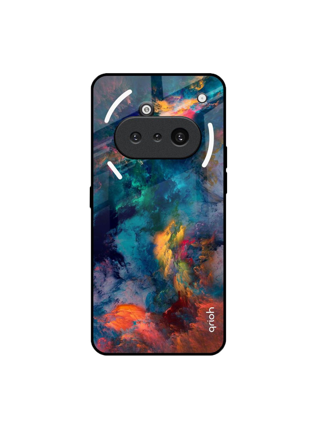 QRIOH Abstract Printed Nothing Phone 3a Back Case Mobile Accessories
