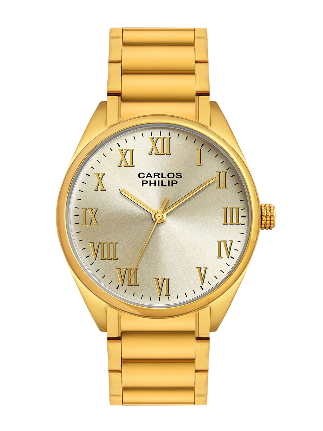 CARLOS PHILIP Men Stainless Steel Bracelet Analogue Watch Aether RSG 11 Champ IGP