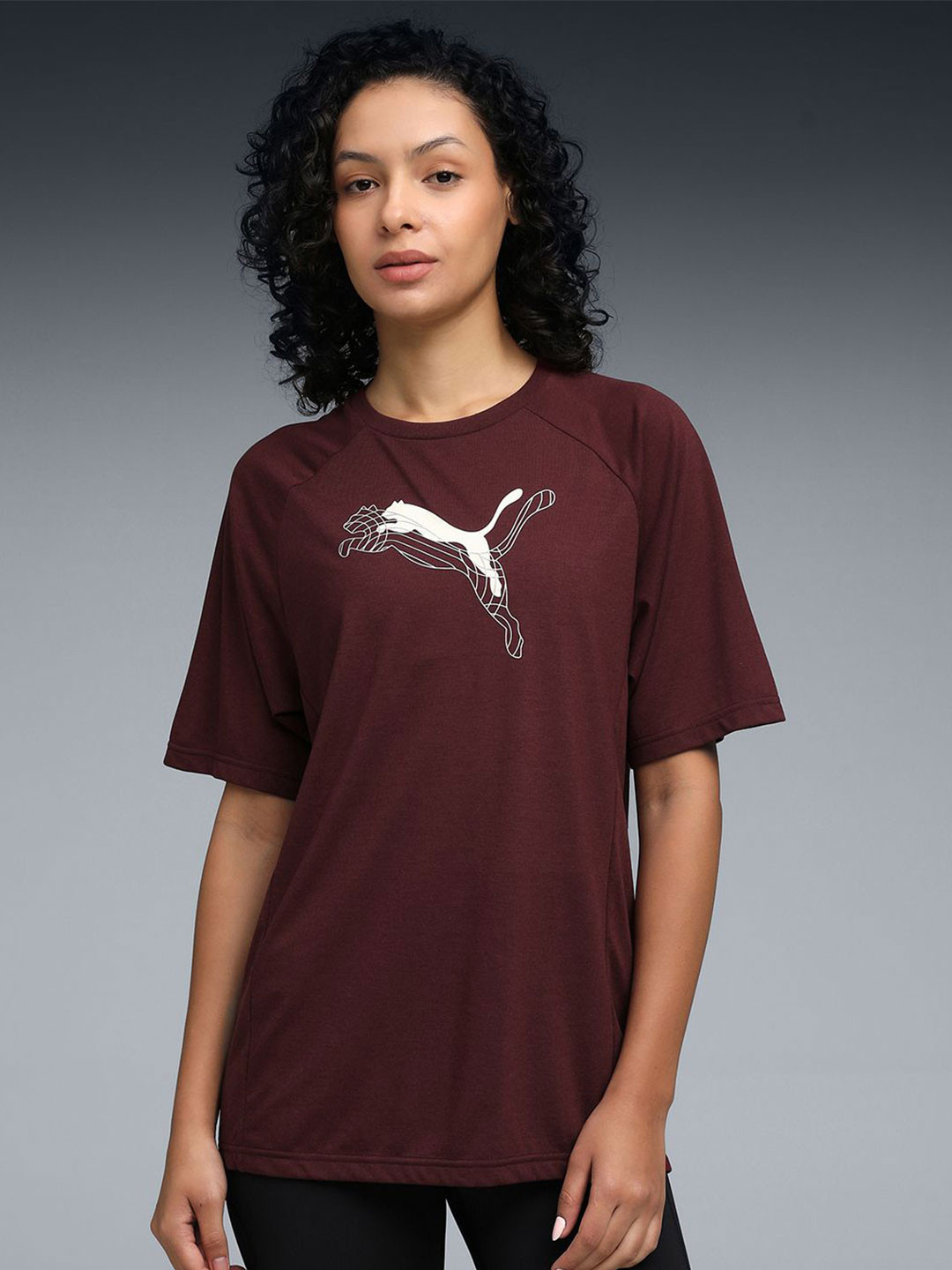 PumaWomen Evostripe Women Relaxed-Fit Tee