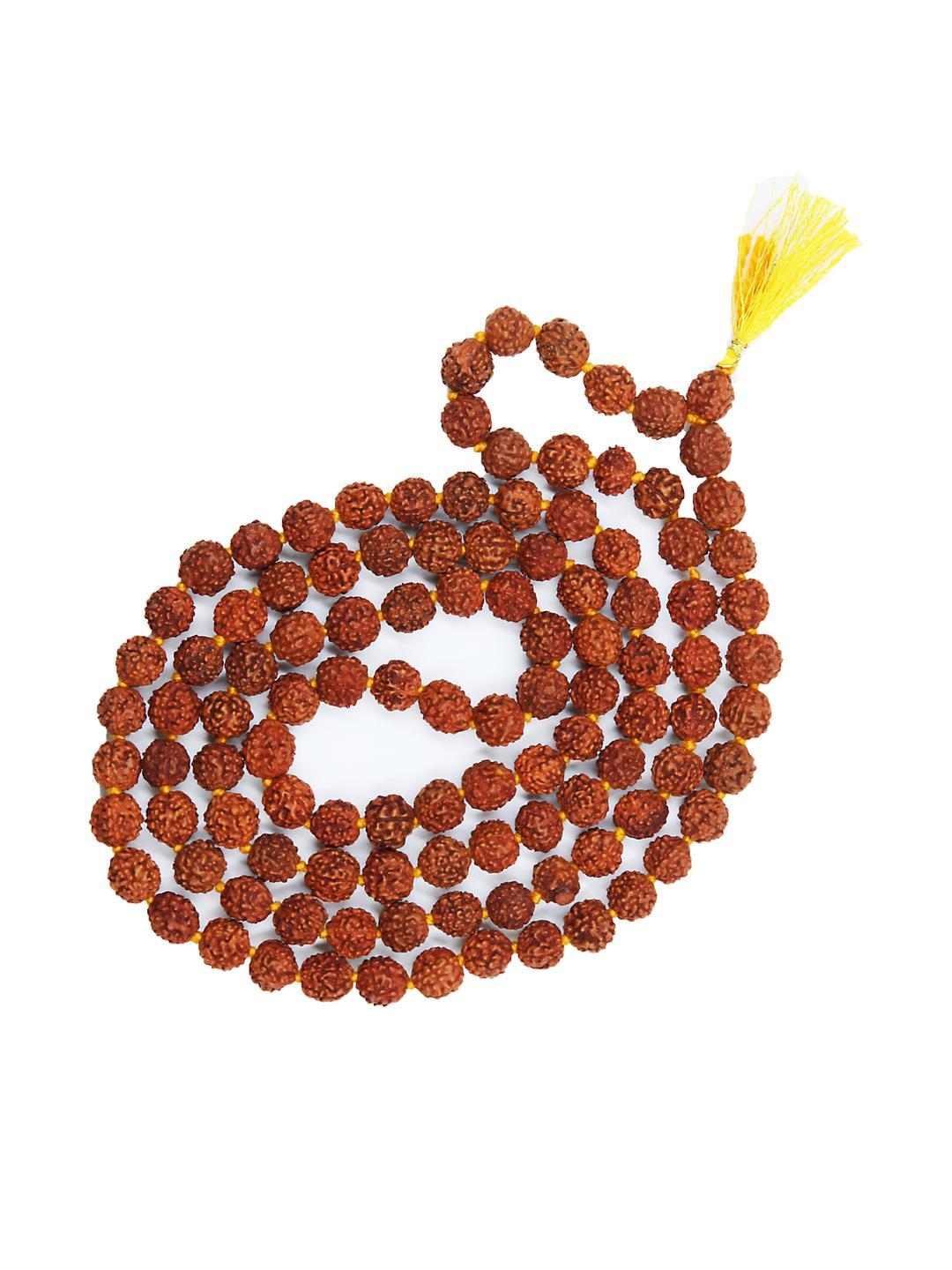 Divine souvenirs Unisex Minimal Rudraksha Jaap Mala