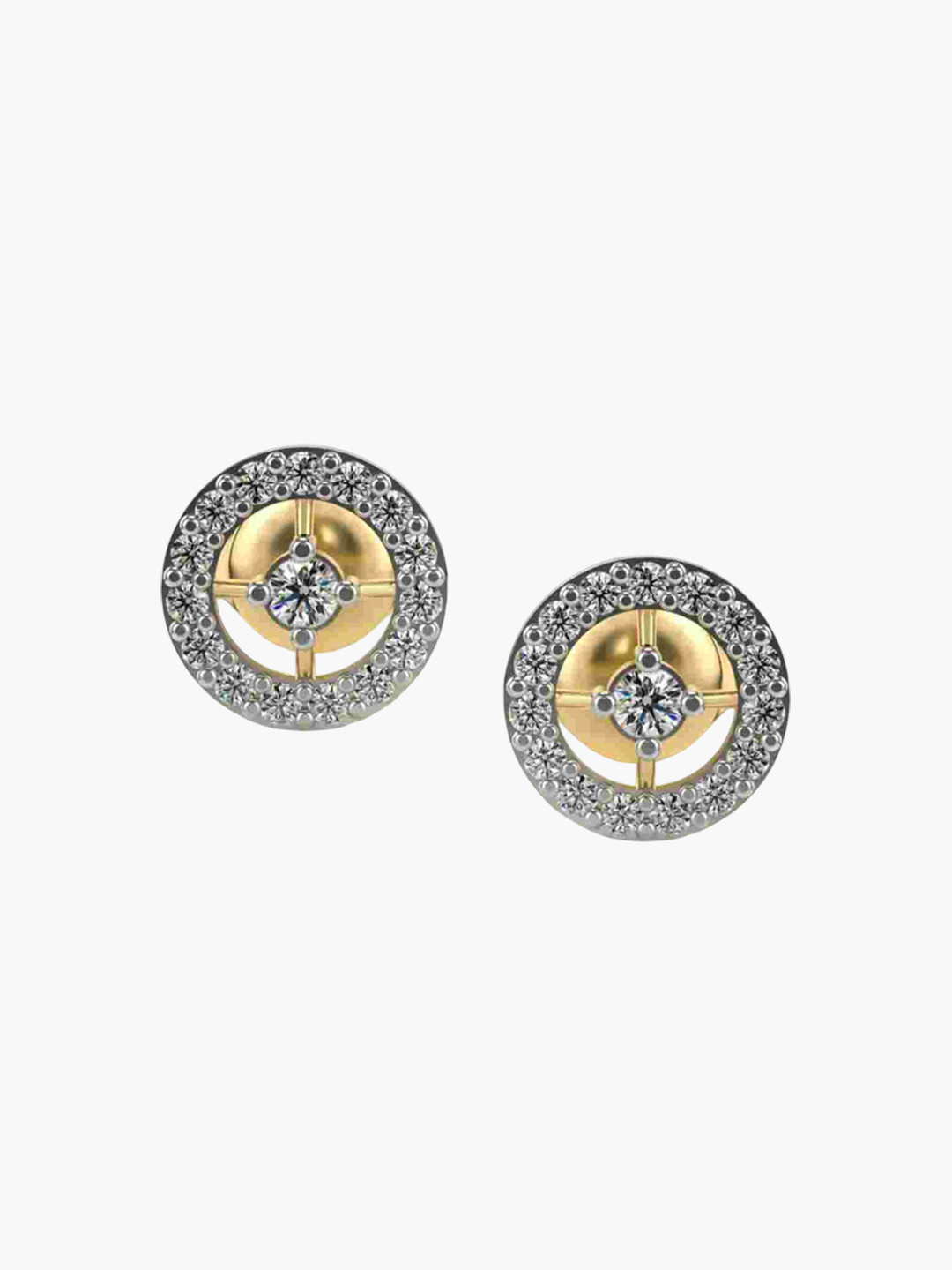 VALANOVA 14Kt Yellow Gold 0.29 Carat Lab Grown Diamond Earrings