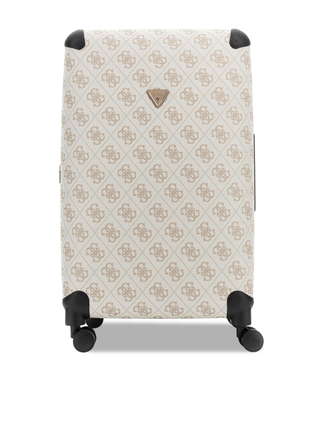 GUESS Berta Printed Hard Sided Large Trolley Bag