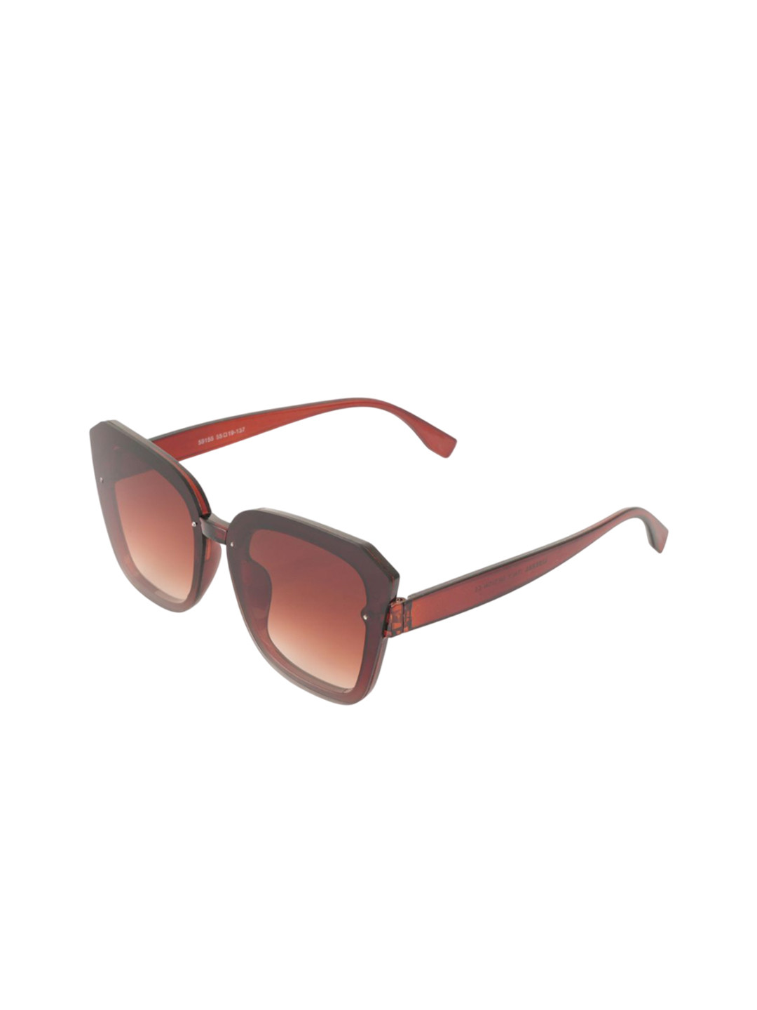 BAYBERRY Unisex UV Protected Oversized Sunglasses DGN 1178 BROWN