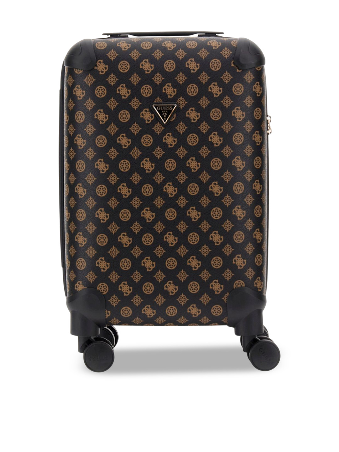 GUESS Wilder Printed Hard-Sided Cabin Trolley Bag