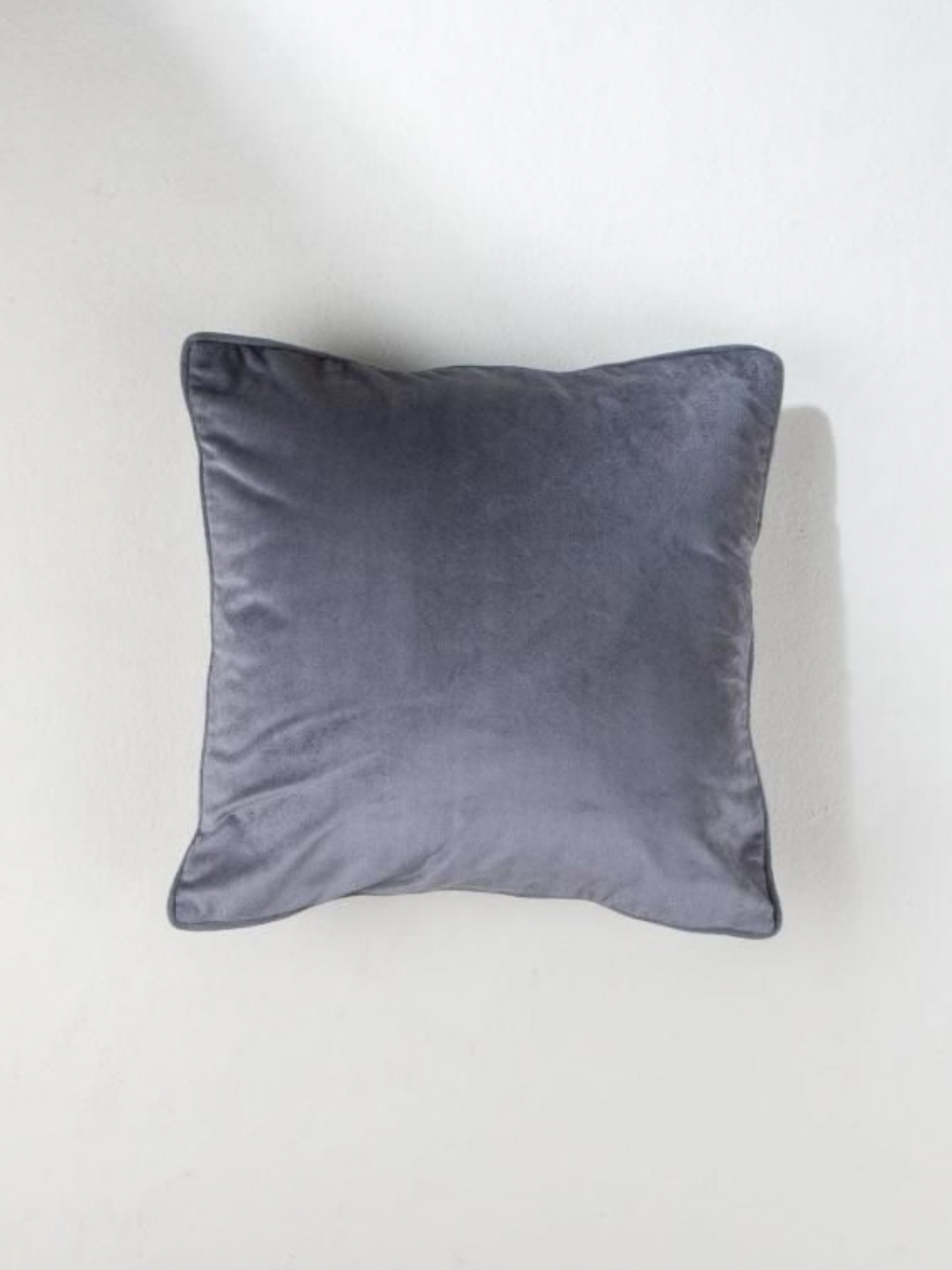 FREEDOM TREE Charcoal Velvet Square Cushion Covers
