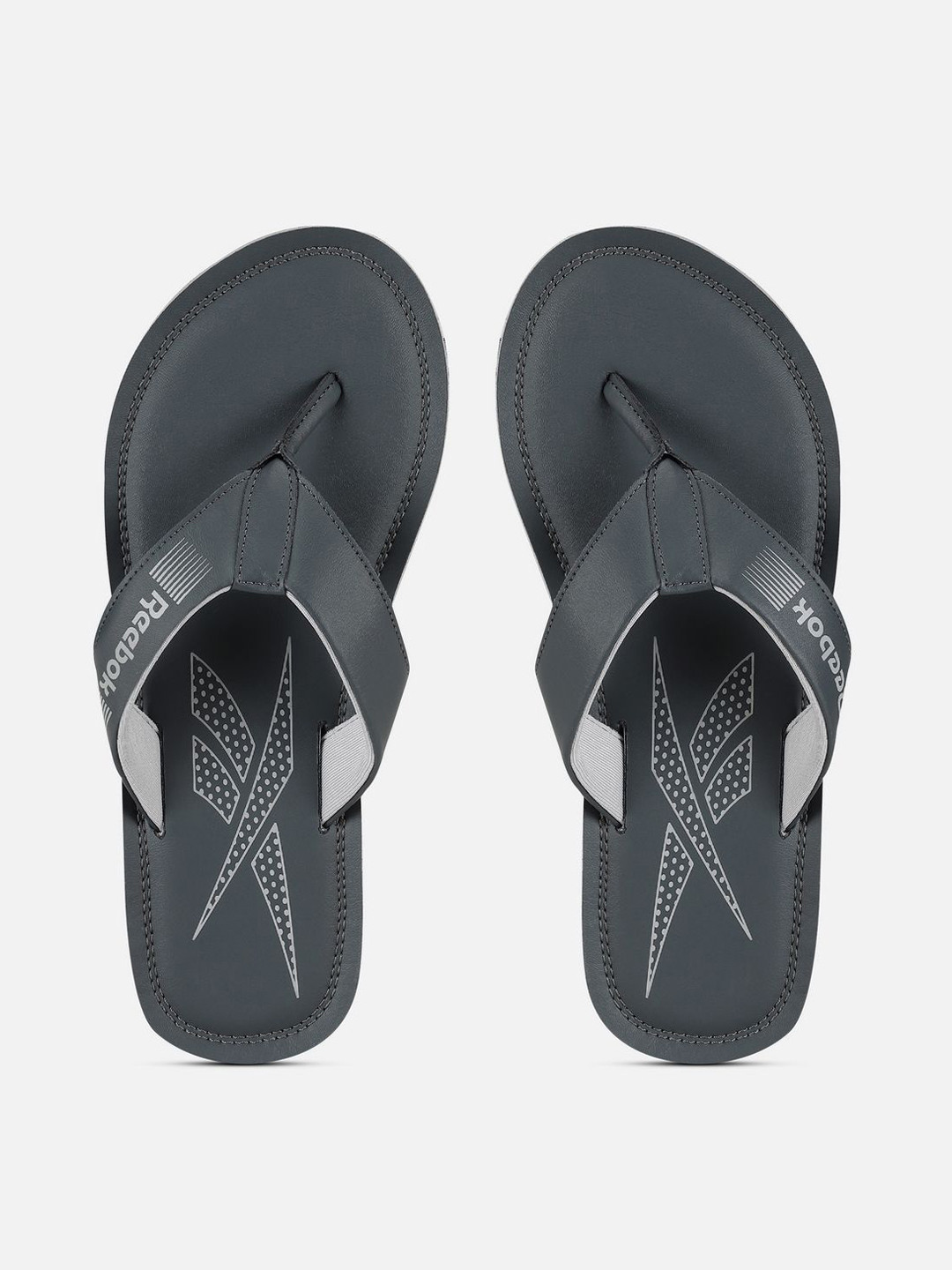 Reebok Men Printed Thong Flip-Flops