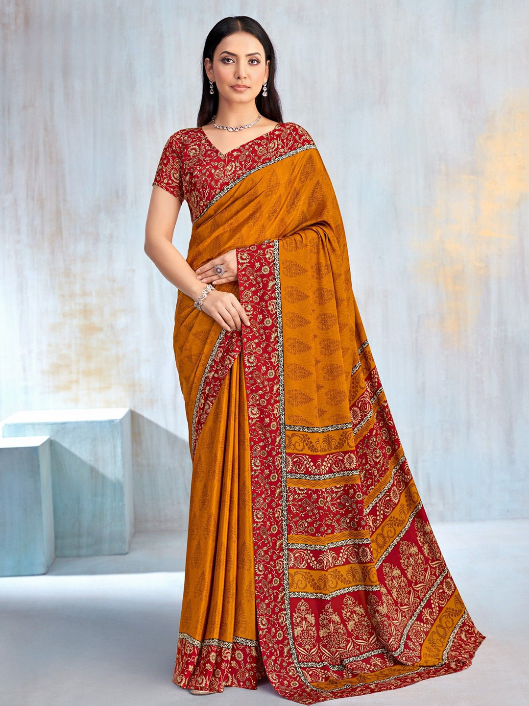 Pandadi Saree Poly Crepe Sarees
