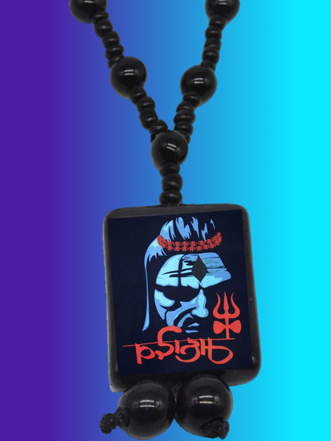 Dynamic Retail Global Men's Black Beaded Chain