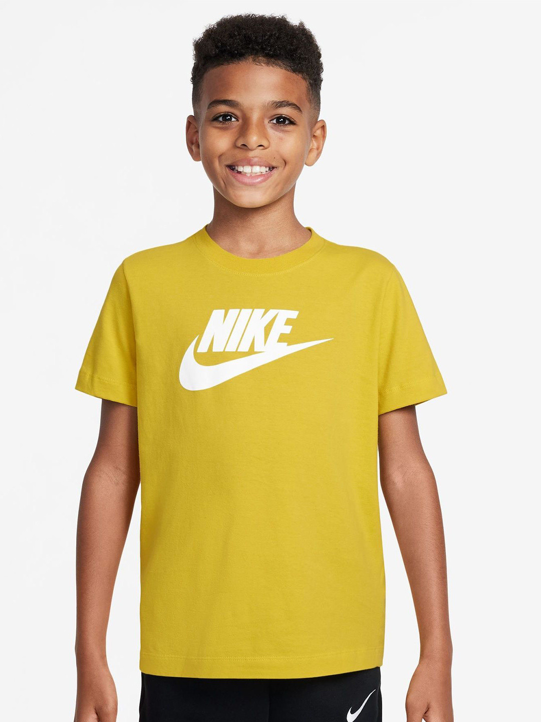 Nike Sportswear Older Kids' Brand Logo Printed T-Shirt