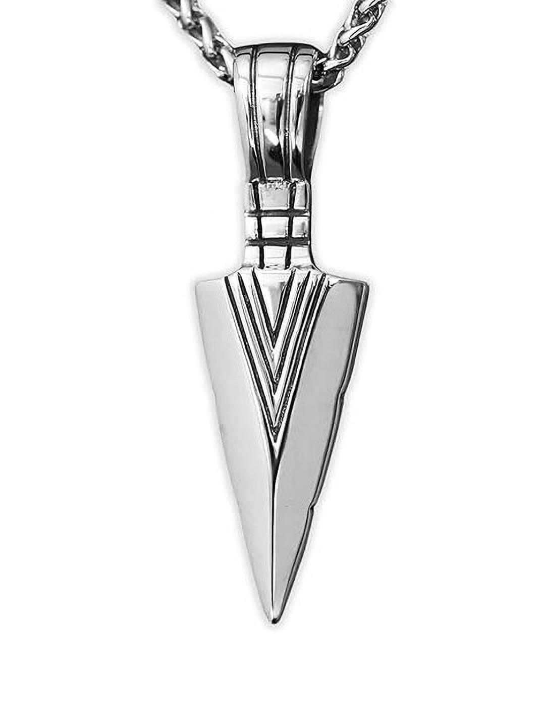 Todani Jems Rhodium-Plated Brass Pendant