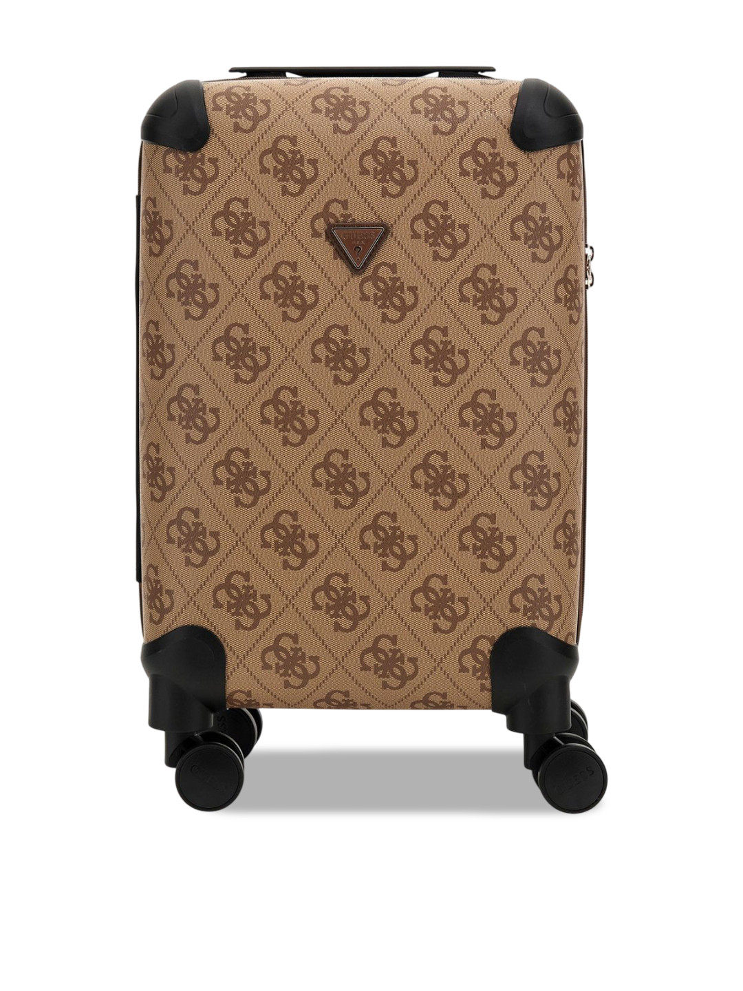 GUESS Berta Printed Hard-Sided Water-Resistant Cabin Trolley Bag