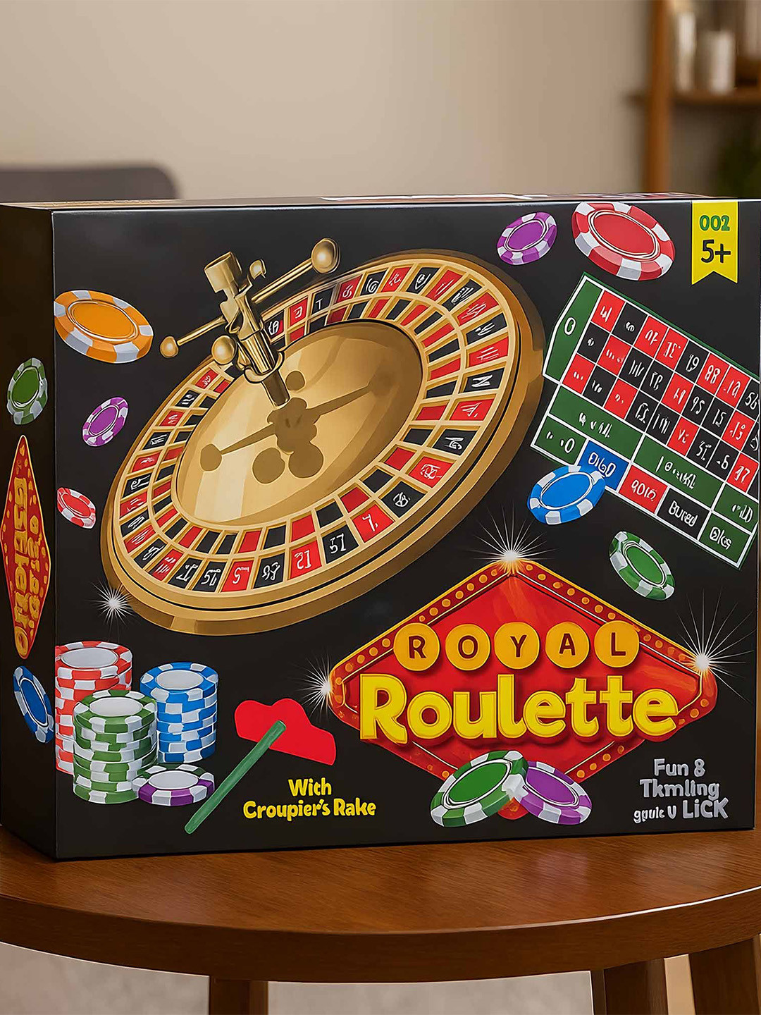 TBQ-The Baby Qoull Roulette Activity Toys & Games