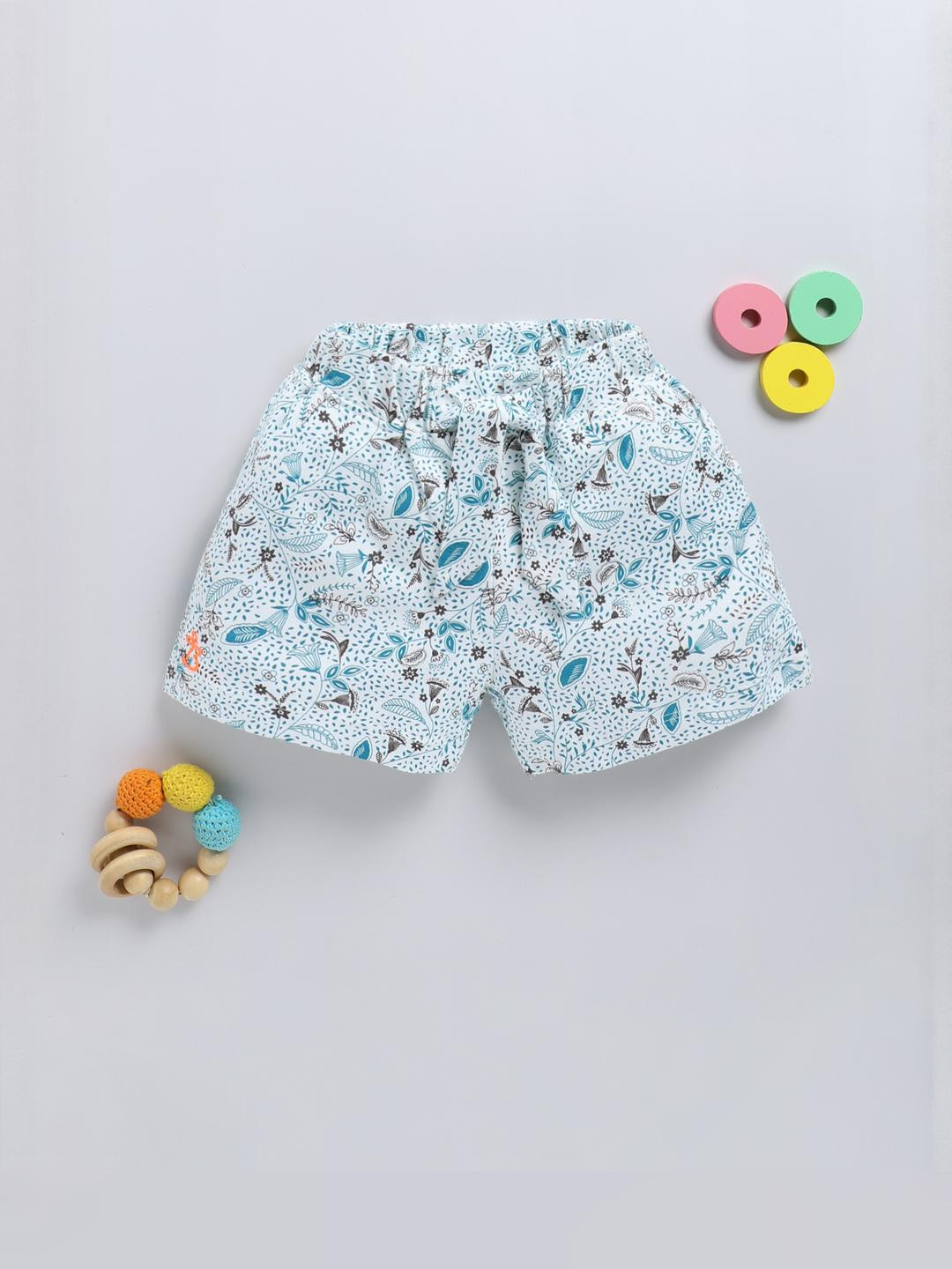 Biskid Cotton Mid-Rise Shorts