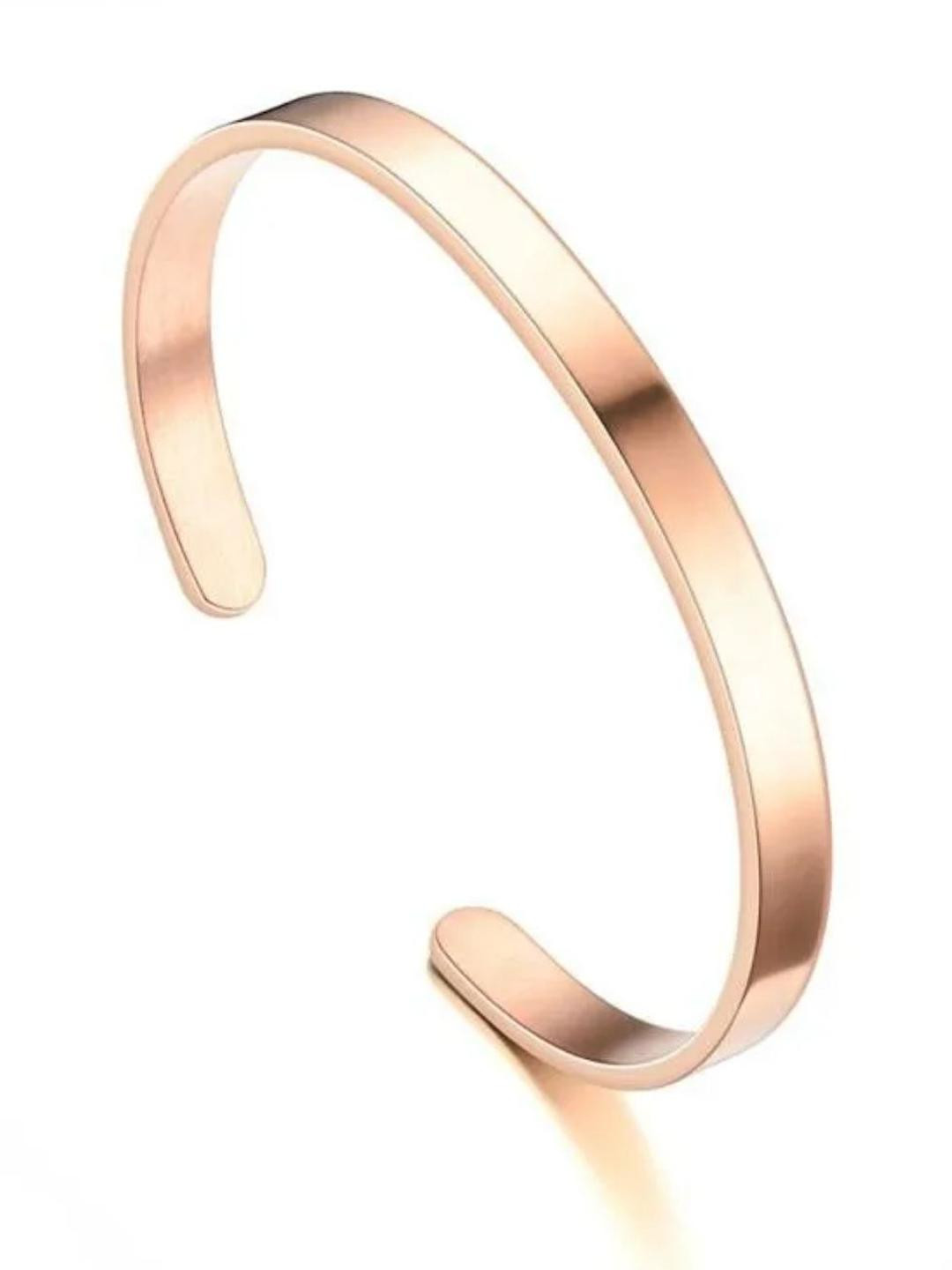 flavouredlove Rose Gold Stainless Steel Bracelet