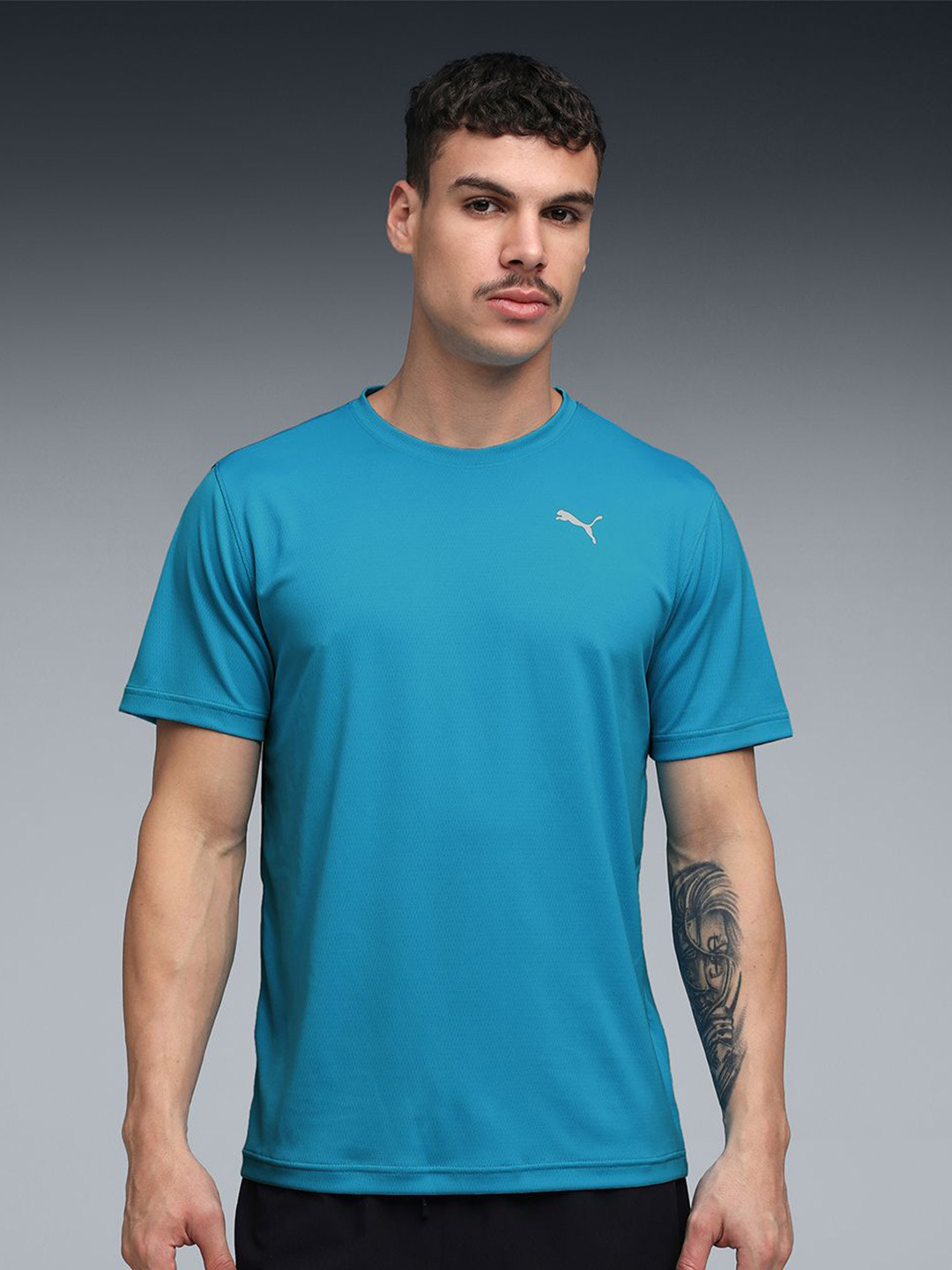 Puma Graphics Running Faster Sports T-shirt