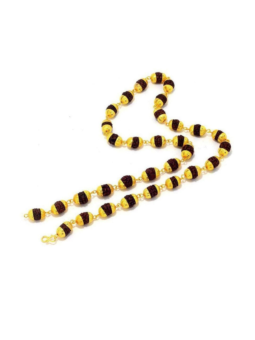Divine souvenirs Unisex Rudraksh Mala Chain