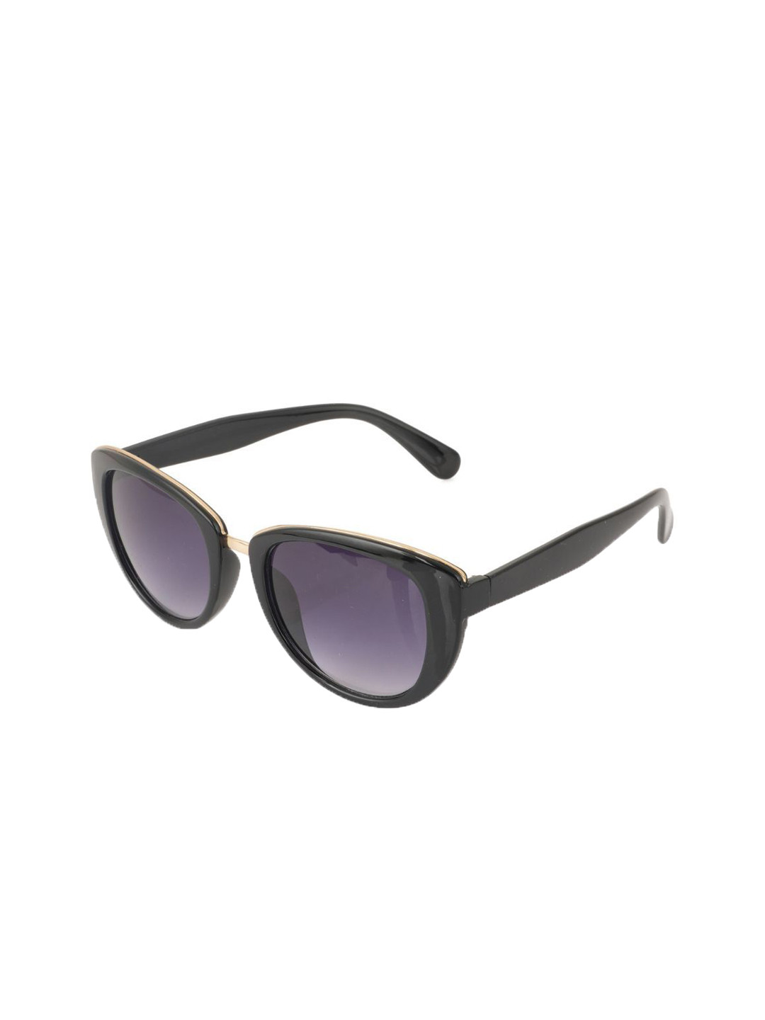 BAYBERRY Unisex Cateye Sunglasses with UV Protected Lens DGN 1176 BLACK