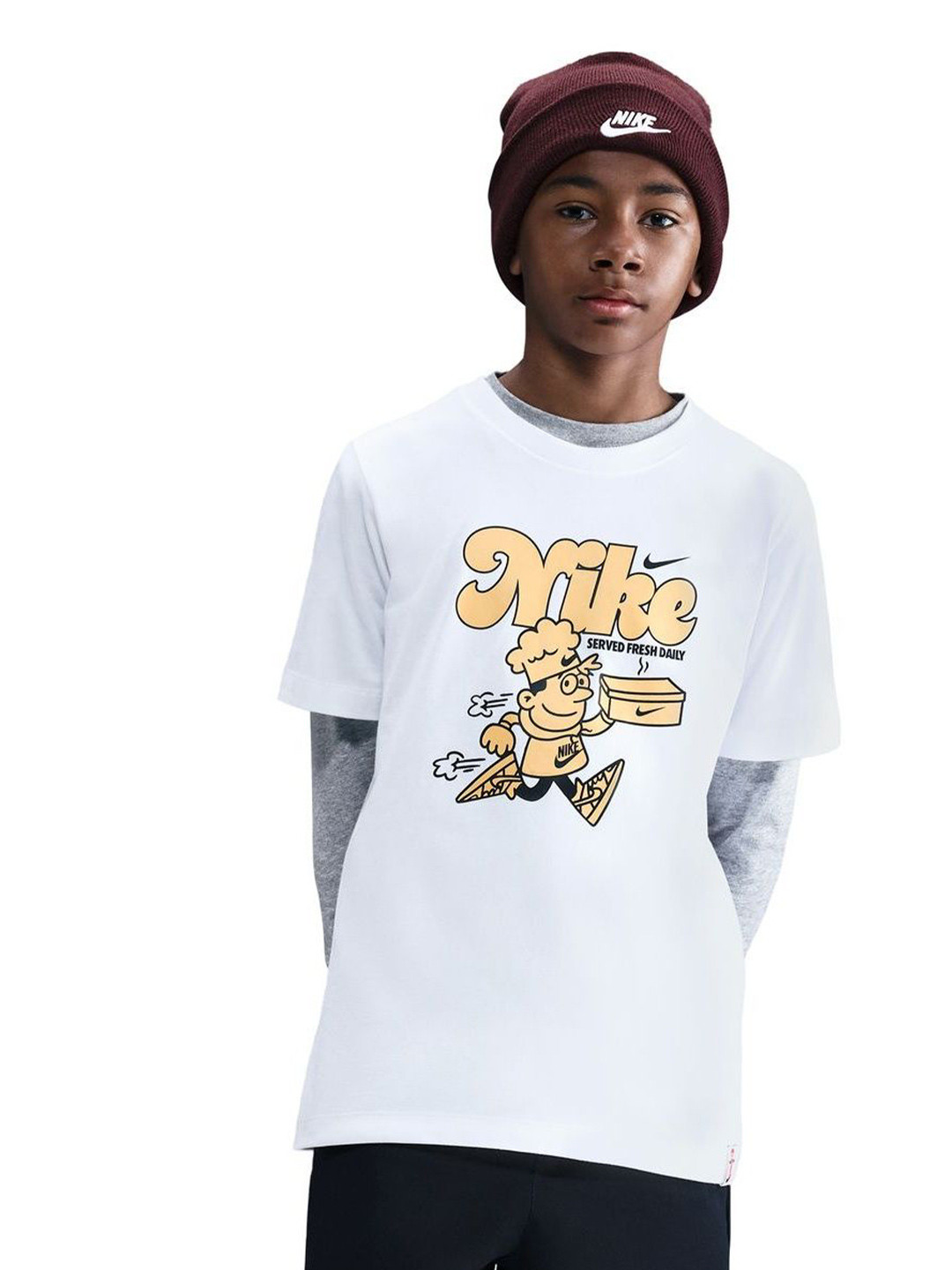 Nike Sportswear Big Kids' Graphic Printed T-Shirt