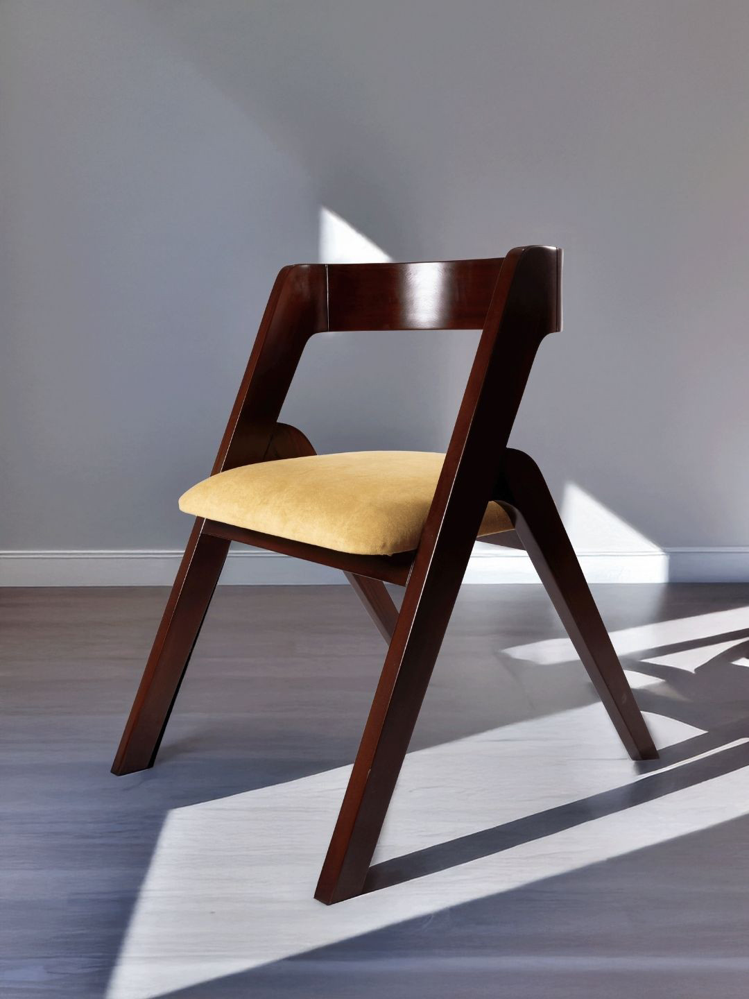 Sujan Carnival Funiture Brown Wooden Dining Chair