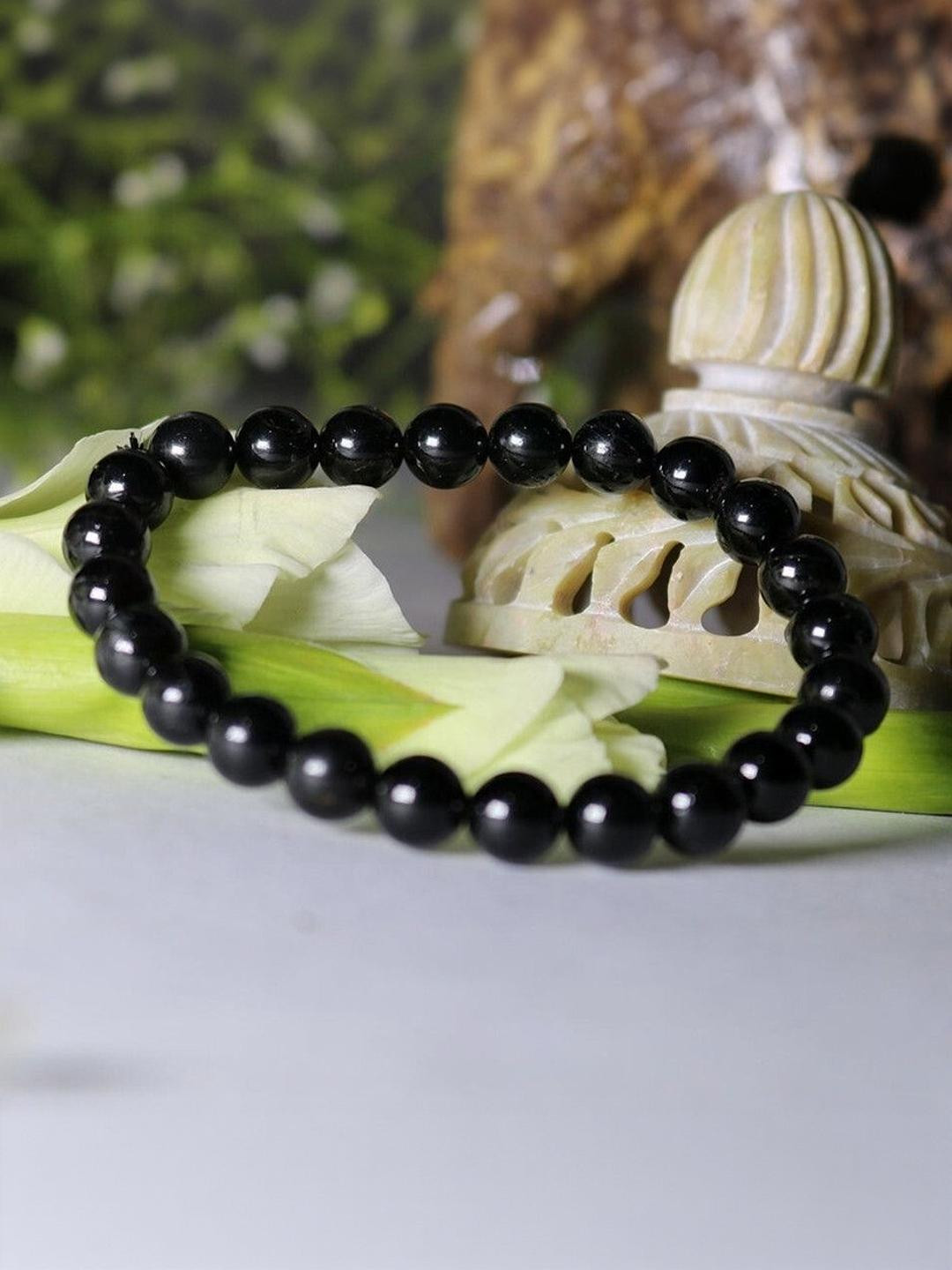 Divine souvenirs Black Metal Bracelet